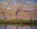 Las orillas del río Epte en primavera Claude Monet